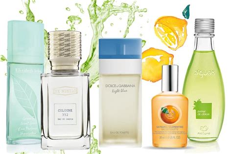 perfumes citricos para o verao